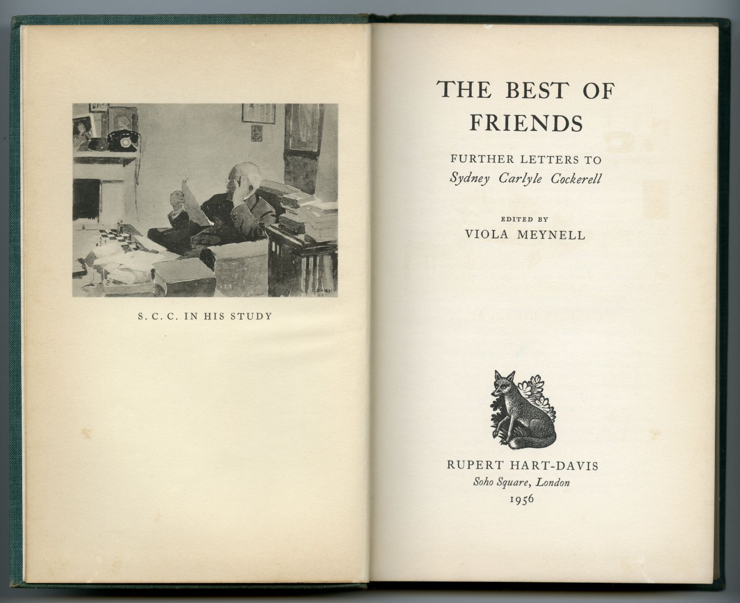 『The Best of FRIENDS』（1956年、Rupert Hart-Davis）扉